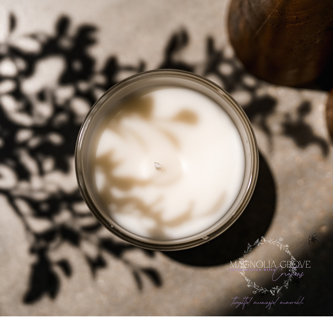 Bookish Hand-Poured Coconut Wax Candle | 7oz Library Inspired Scent