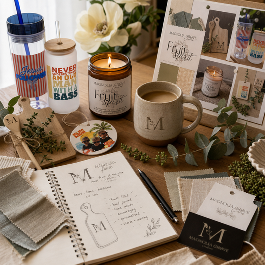 Custom Gift Concierge Service — Personalized Handcrafted Gifts by Magnolia Grove Creations